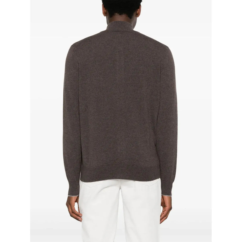 Cardigan Brunello Cucinelli - Cachemire - Marron