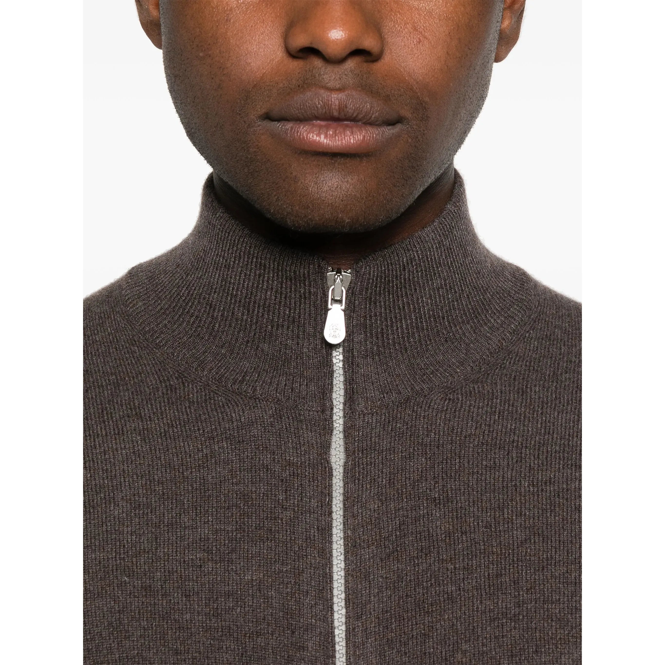 Cardigan Brunello Cucinelli - Cachemire - Marron