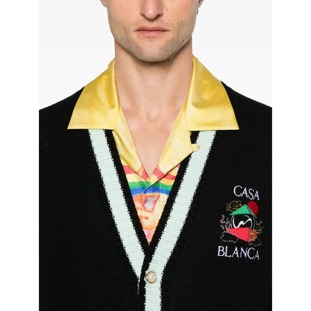 Cardigan Casablanca - Détails Brodés