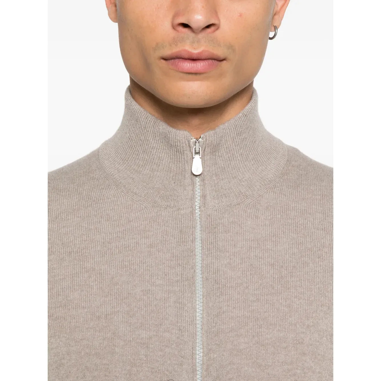 Cardigan Brunello Cucinelli - Cachemire - Beige