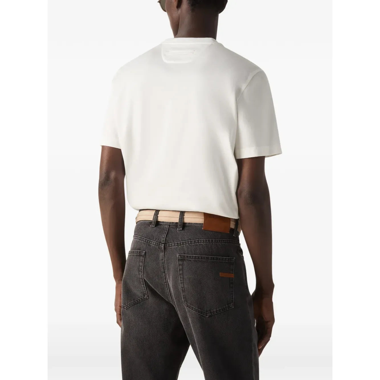 T-Shirt Zegna - Coton - Blanc