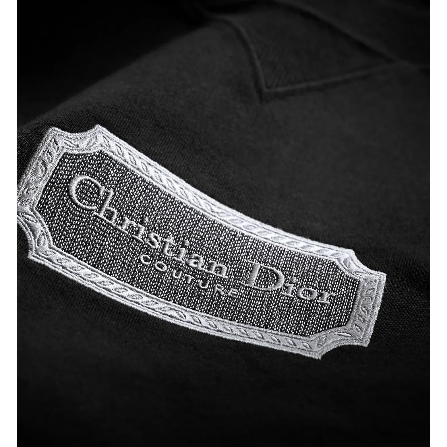 T-Shirt Christian Dior - Couture - Coupe Relax - Noir
