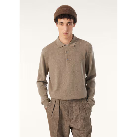 Polo Loro Piana - Baby Cashmere - Marron