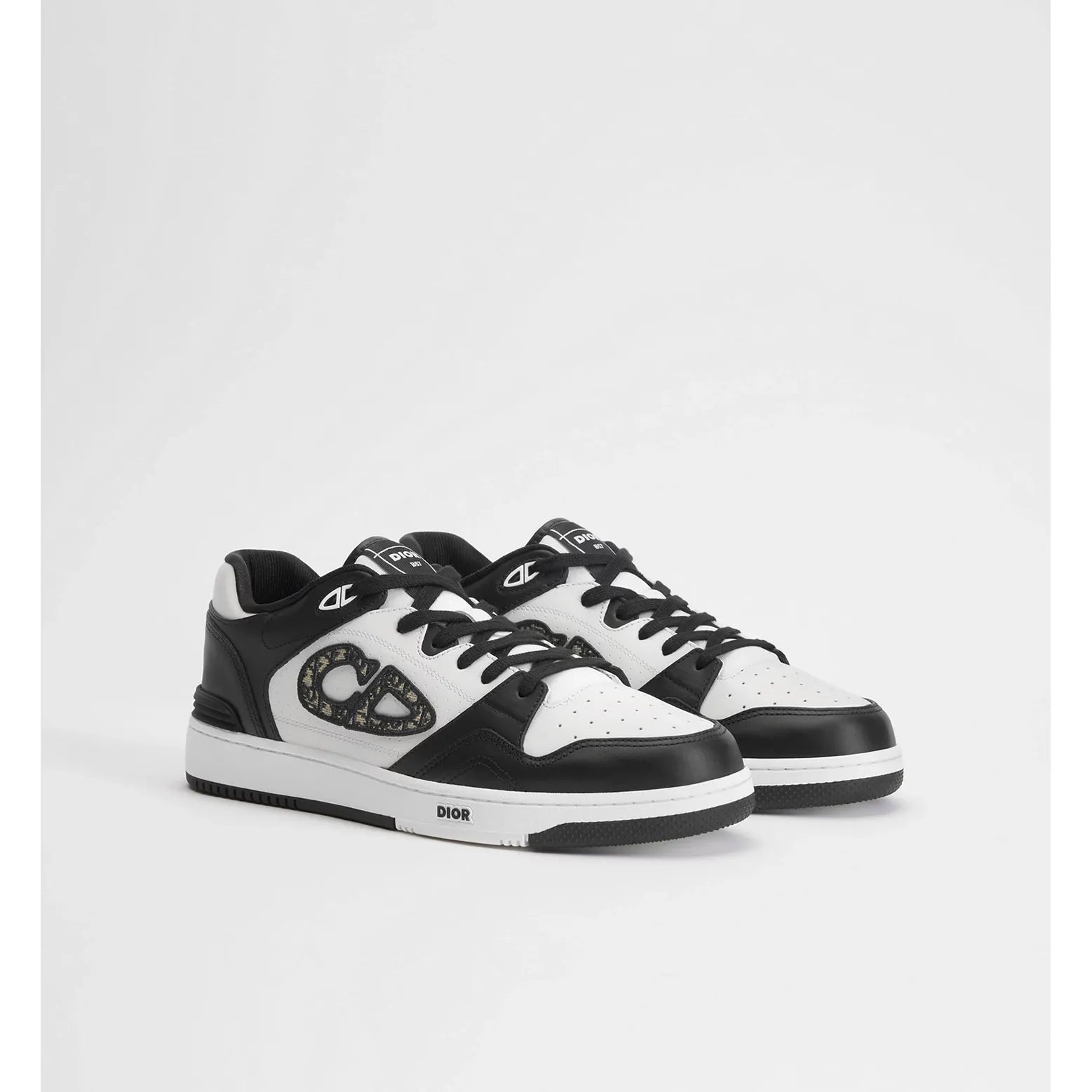 Espadrilles Dior - B57 Dribble Low - Noir/Blanc