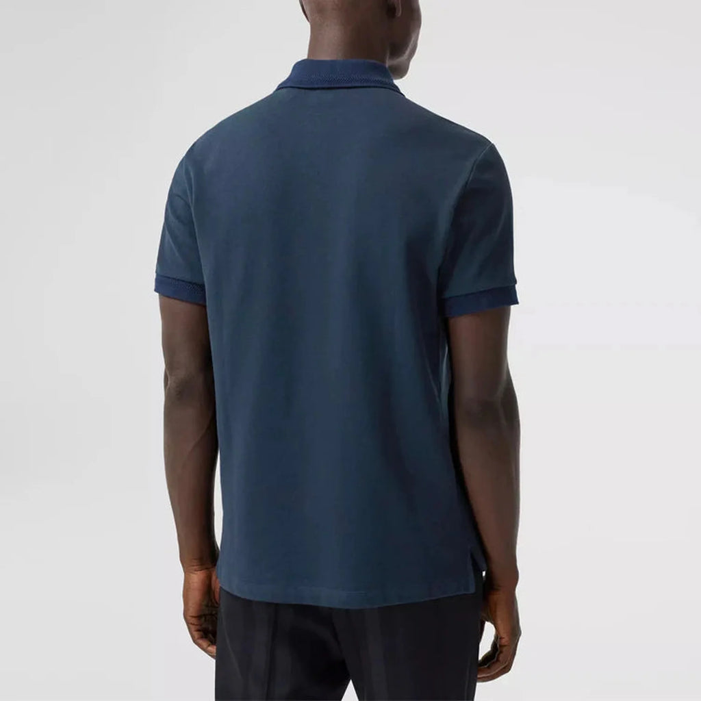 Polo Burberry - Coton - Bleu Marine