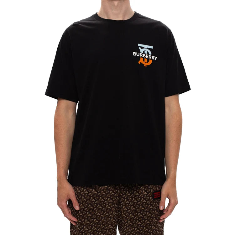 T-Shirt Burberry - Monogram Motif - Noir