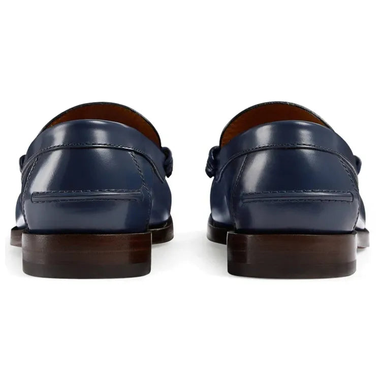 Mocassin Gucci - Interlocking G - Bleu Marine