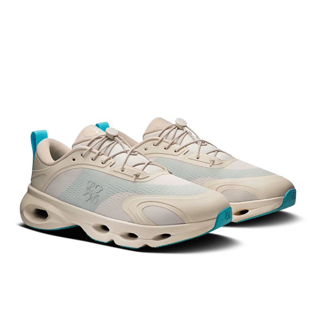 On Running Cloudsolo - LOEWE - Beige / Turquoise