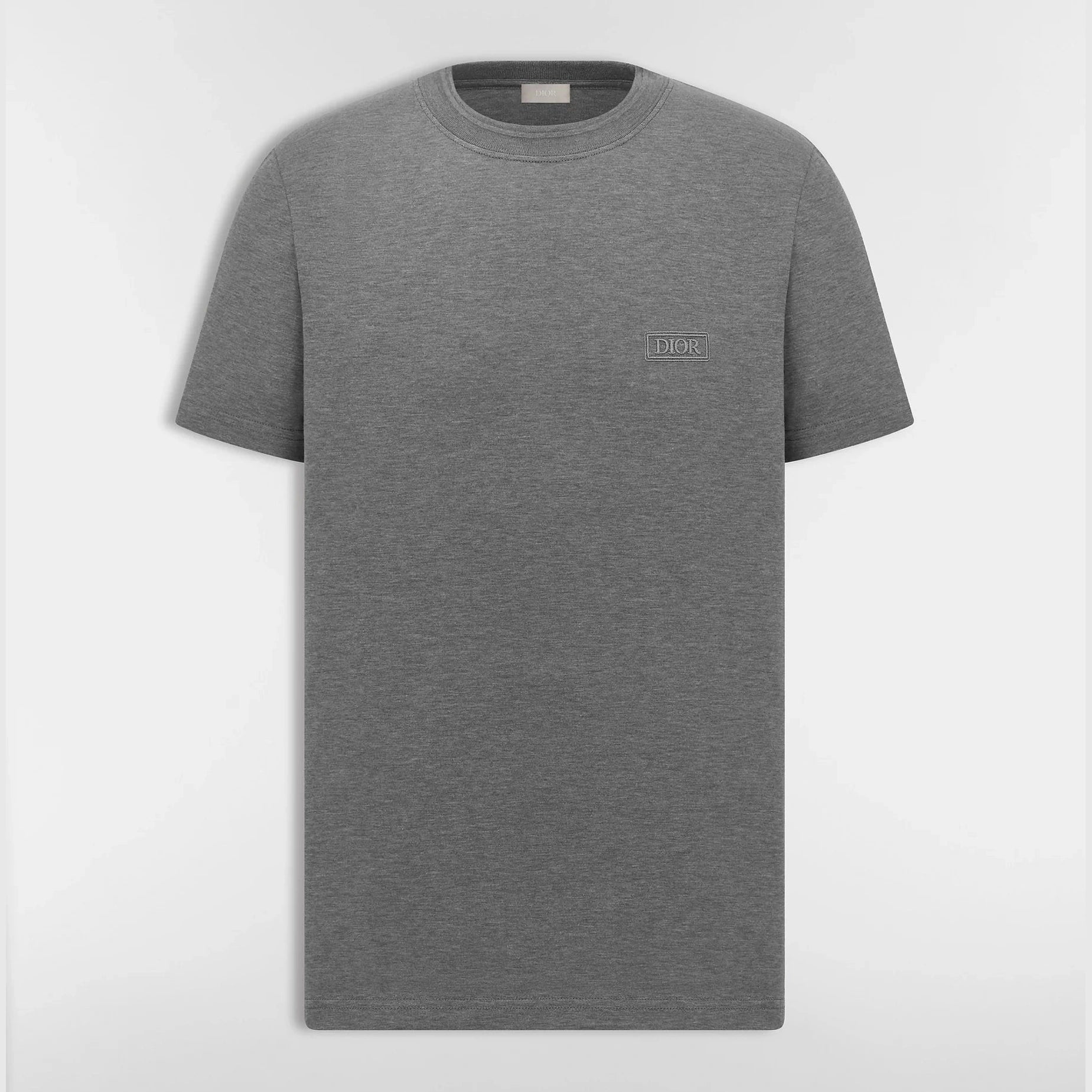T-Shirt Christian Dior - Icon - Coton - Coupe Regular - Gris