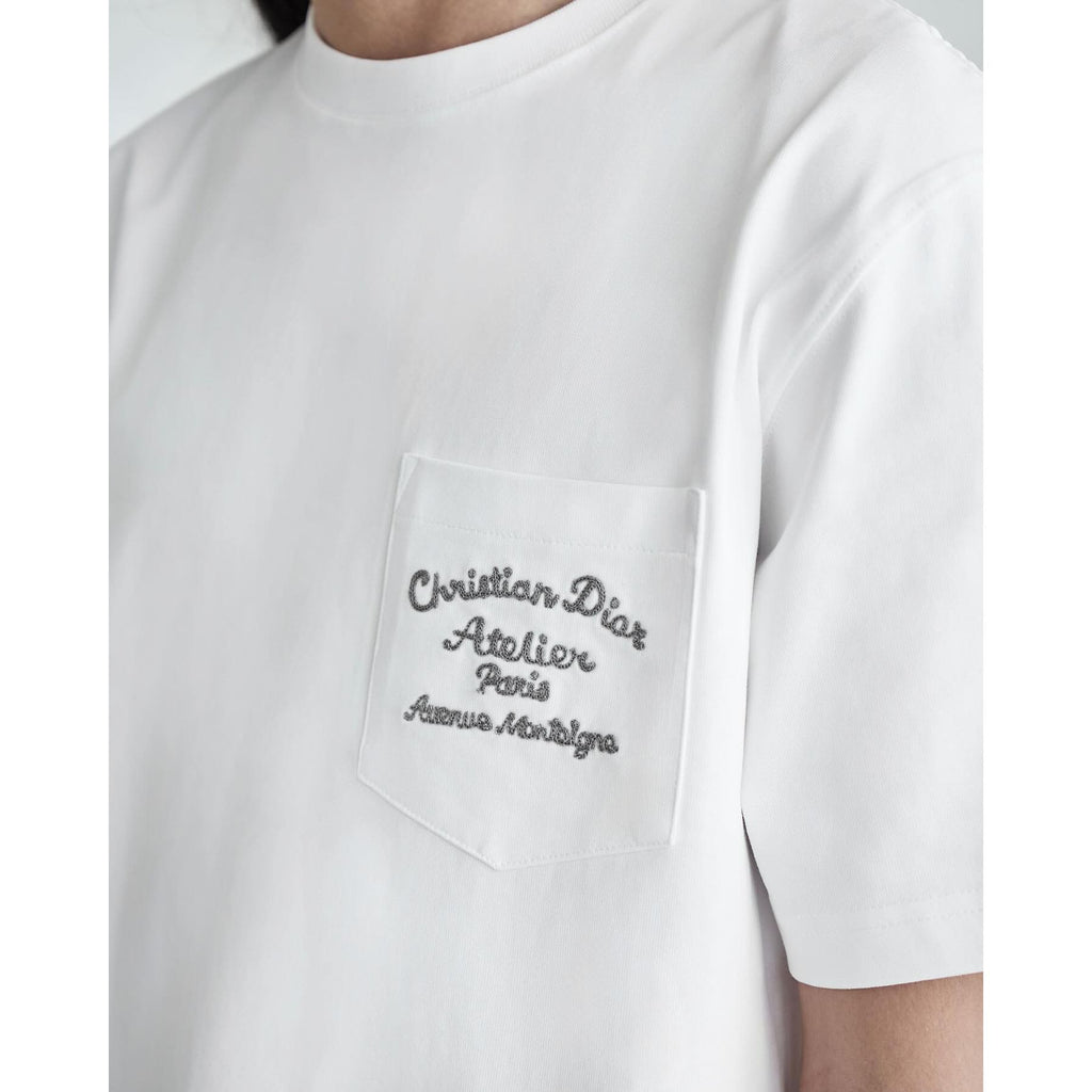 T-Shirt Christian Dior - Atelier - Blanc