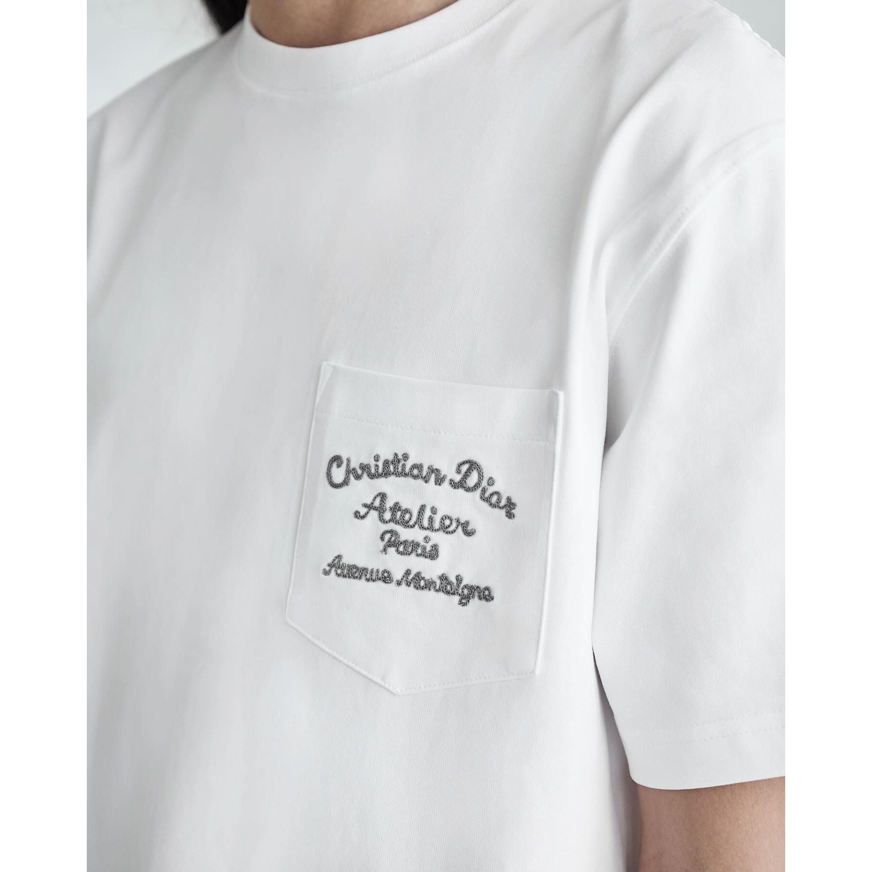 T-Shirt Christian Dior - Atelier - Blanc