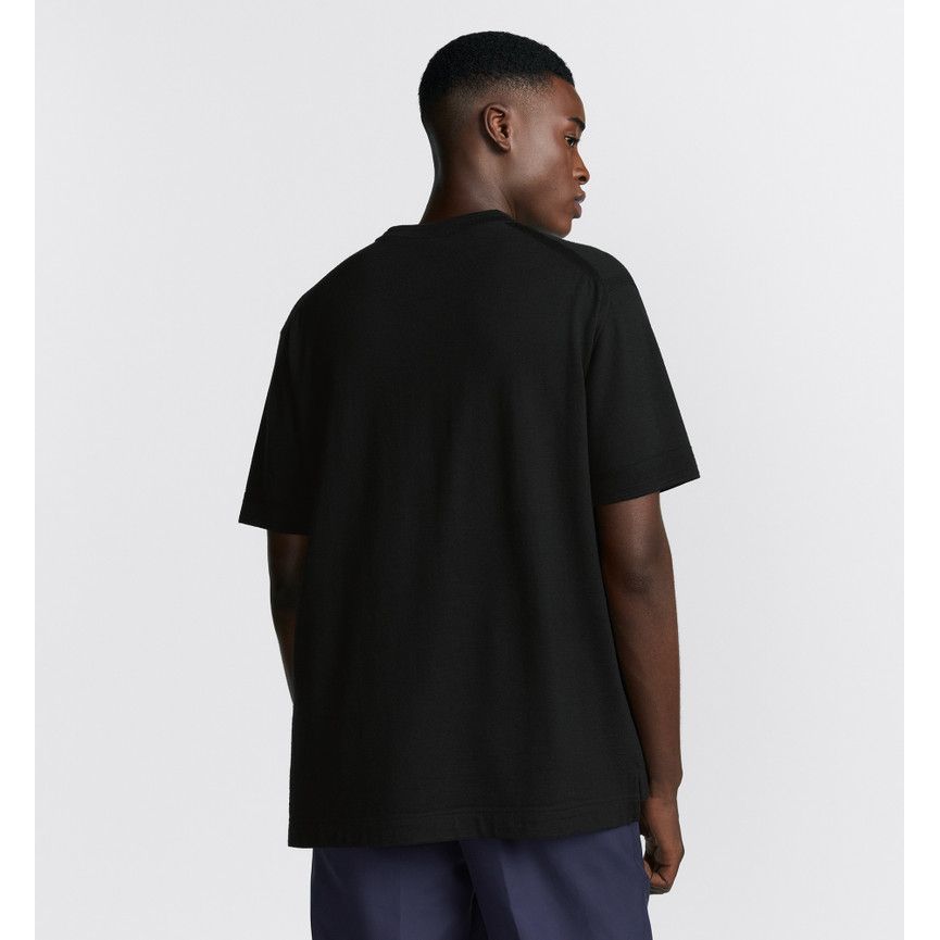 T-Shirt Christian Dior - Couture - Coupe Regular - Noir