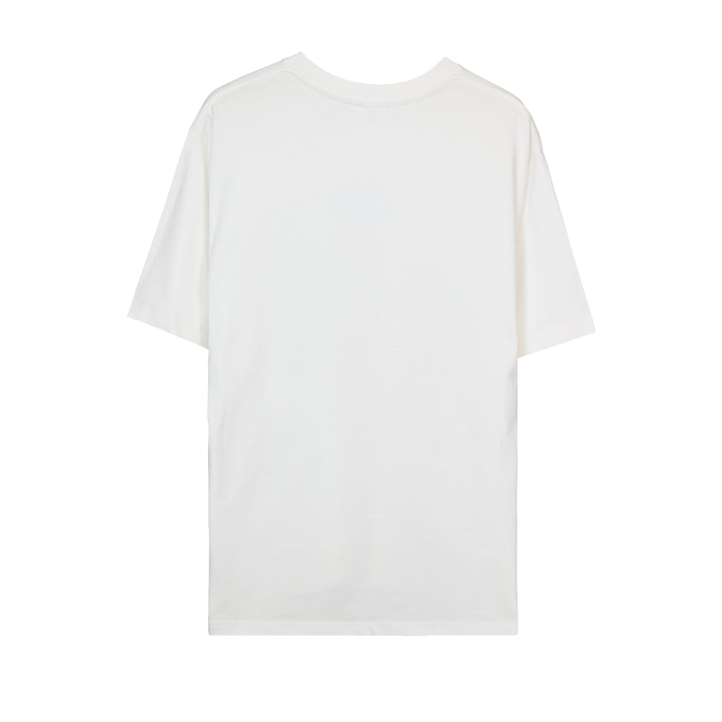 T-Shirt Christian Dior - À broderie Dior Clover - coupe regular - Blanc