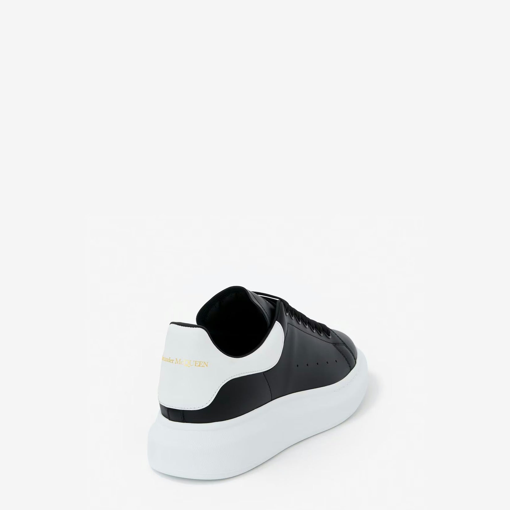 Espadrilles Alexander McQueen - Oversize - Noir / Blanc