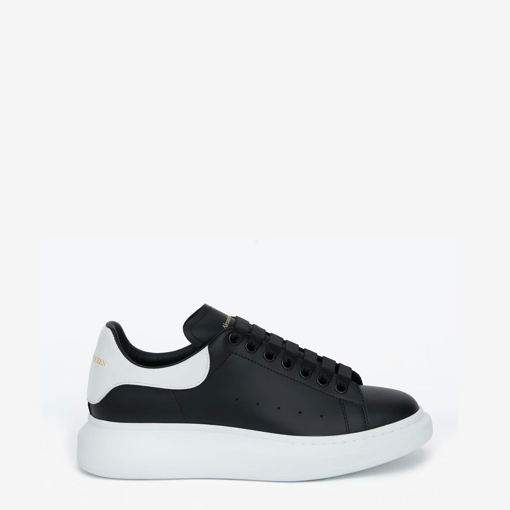 Espadrilles Alexander McQueen - Oversize - Noir / Blanc