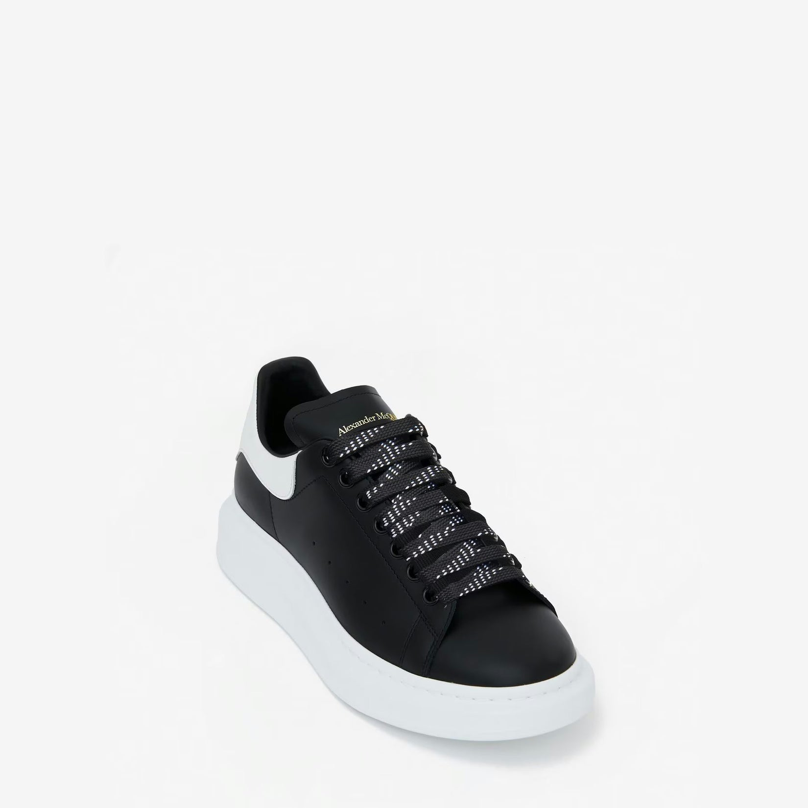 Espadrilles Alexander McQueen - Oversize - Noir / Blanc