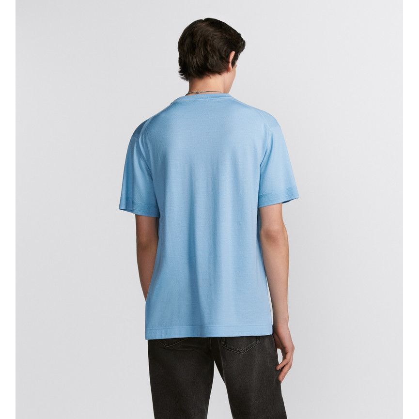 T-Shirt Christian Dior - Couture - Coupe Regular - Bleu