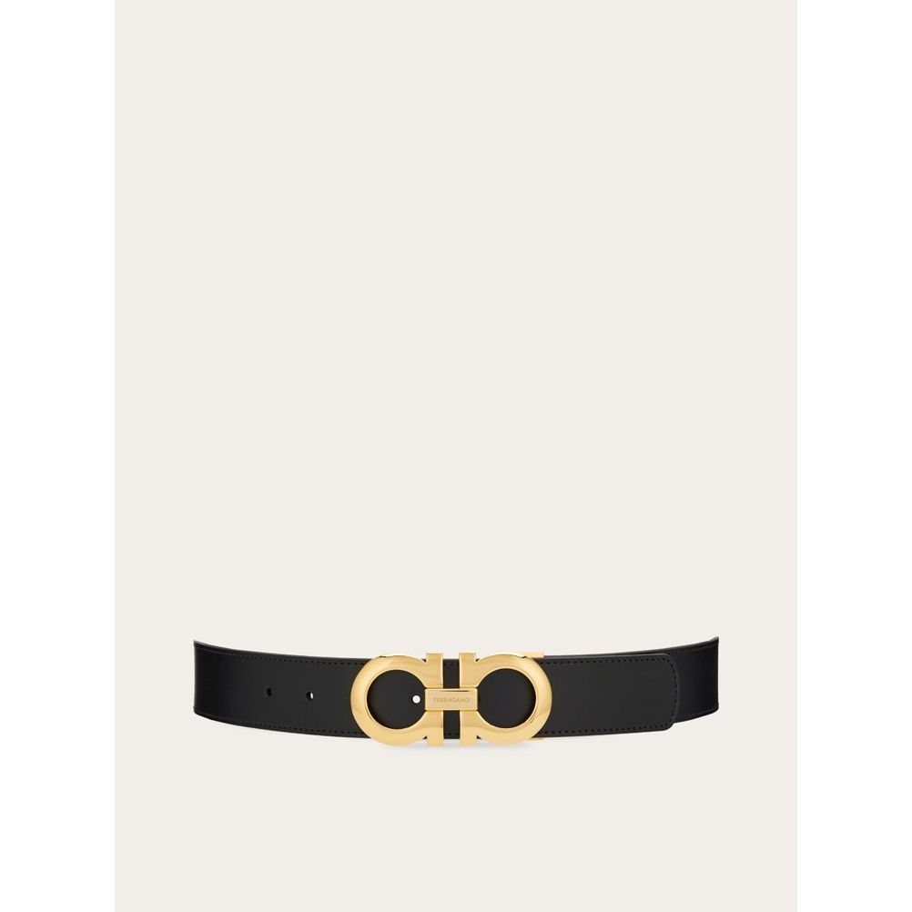 Ceinture Ferragamo - Noir/Doré