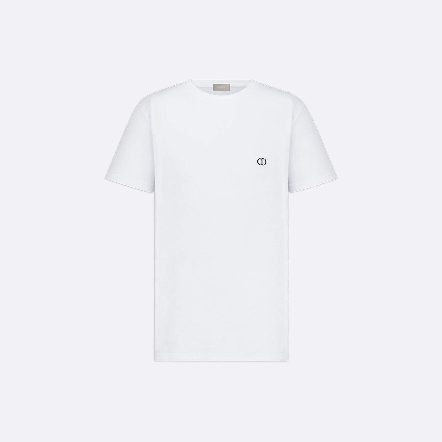 T-Shirt Christian Dior - CD Icon - Coupe Ajustée - Blanc
