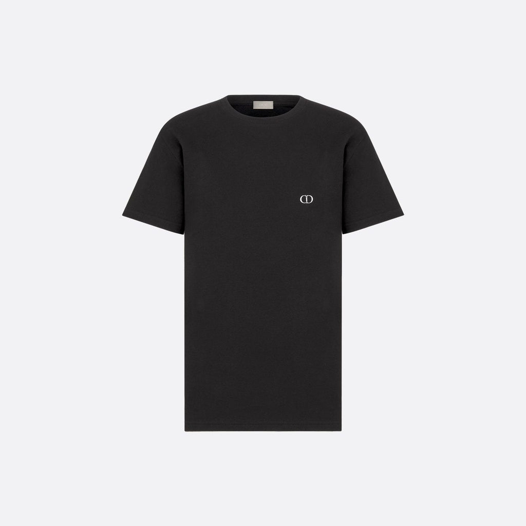 T-Shirt Christian Dior - CD Icon - Coupe Ajustée - Noir