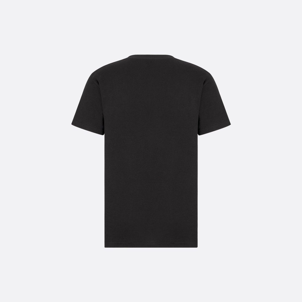 T-Shirt Christian Dior - CD Icon - Coupe Ajustée - Noir