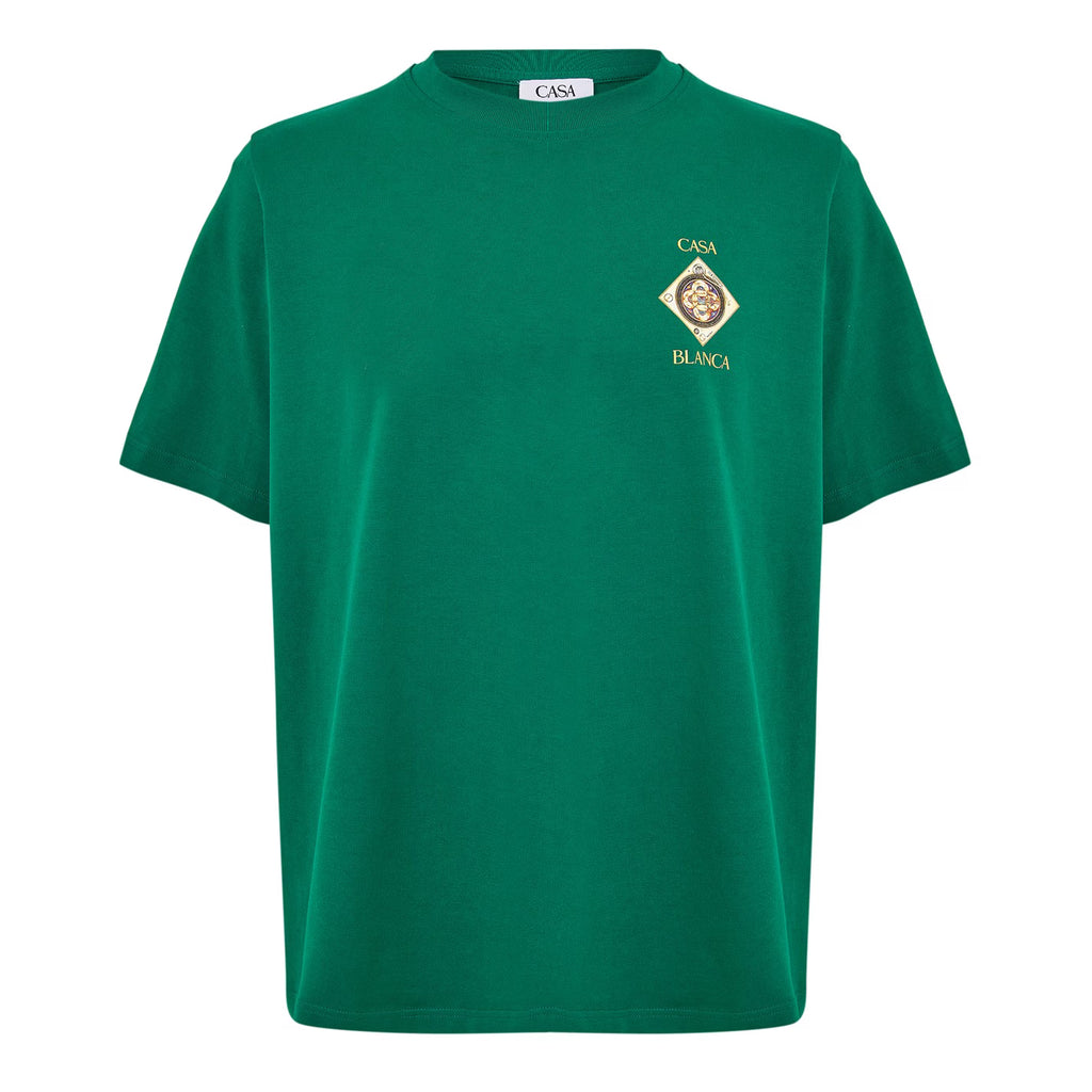 T-Shirt Casablanca - Plafond Orné de Musique - Vert