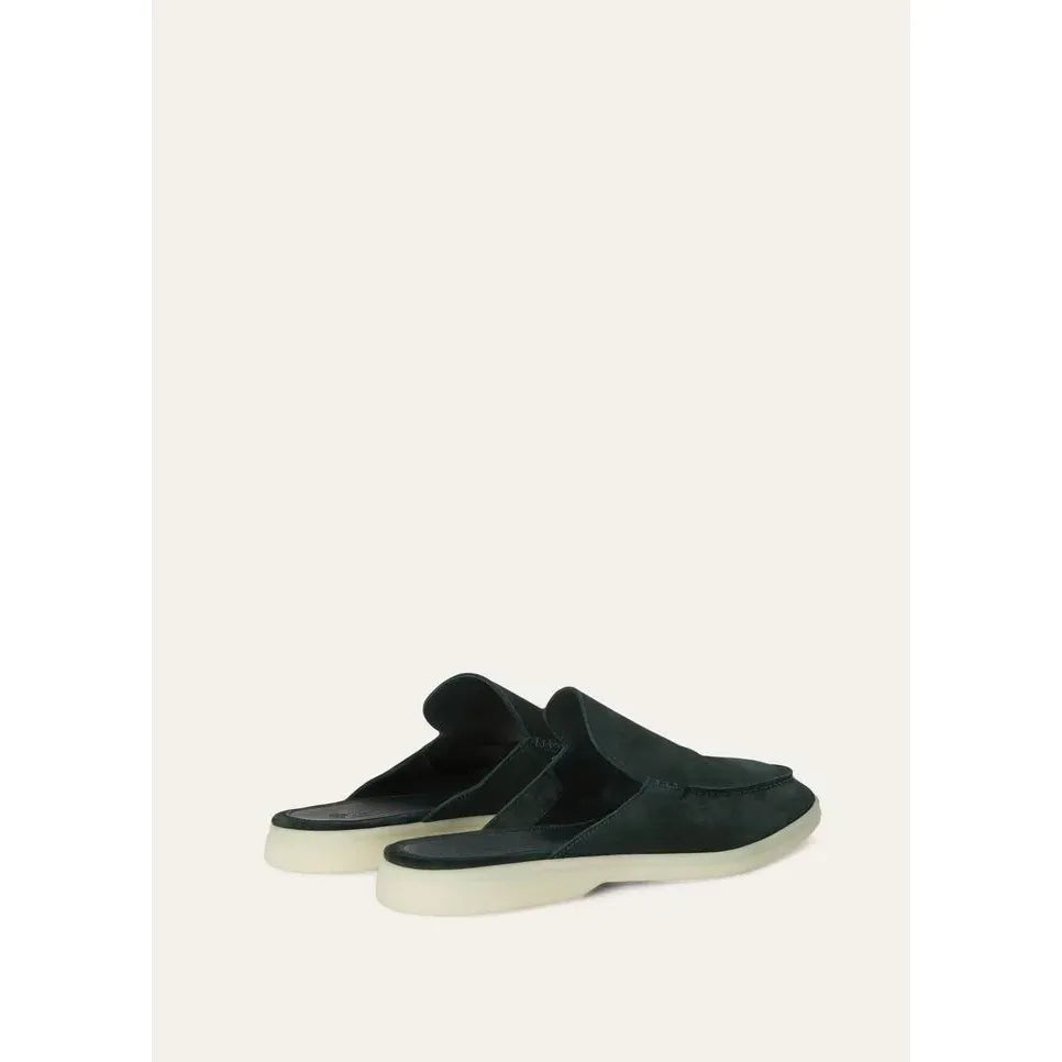 Mules Loro Piana - Walk Suede - Vert