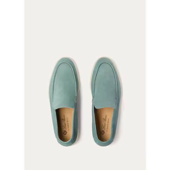 Mocassin Loro piana - Summer Walk Loafer - Bleu Ciel
