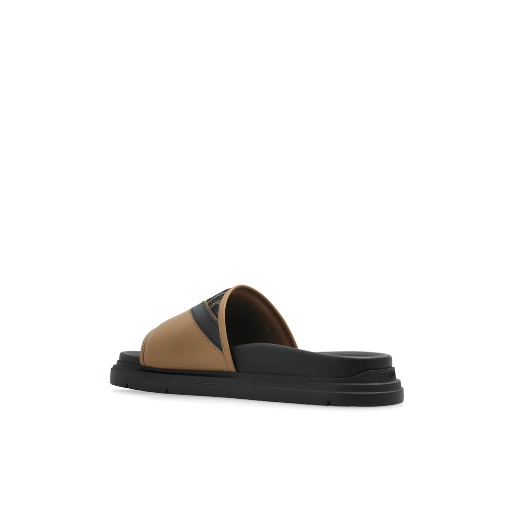 Sandales Fendi - Diagonal FF - Marron