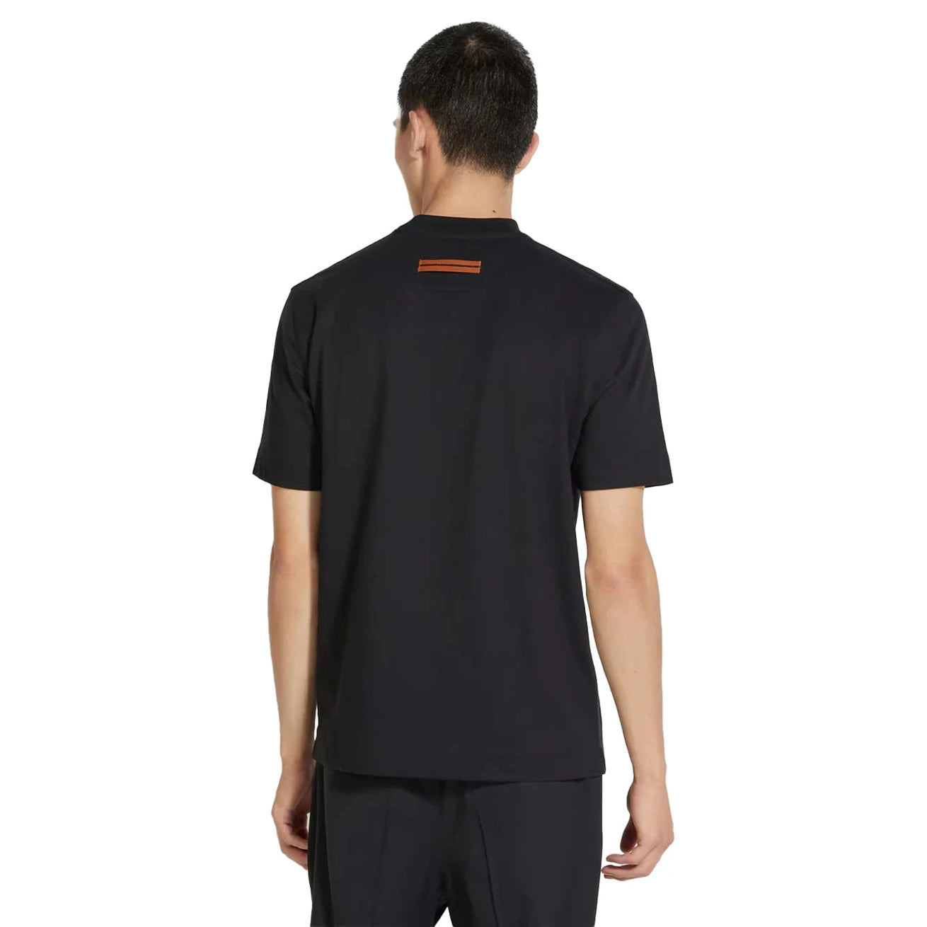 T-Shirt Zegna - Coton - Noir