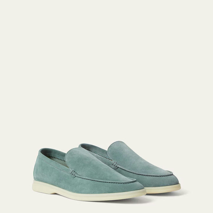 Mocassins Loro piana - Summer Walk - Bleu Ciel