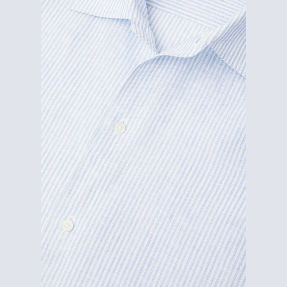 Chemise Loro Piana - Franco - Lin - Bleu