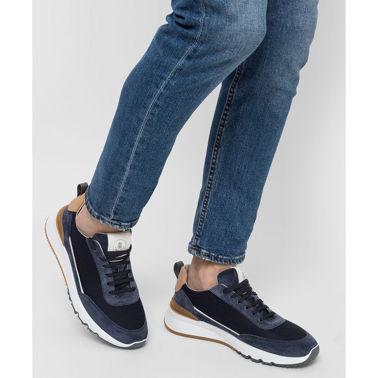 Espadrilles Brunello Cucinelli - Daim - Bleu