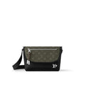Sacoche Louis Vuitton - Pulse Messenger - Noir/Kaki