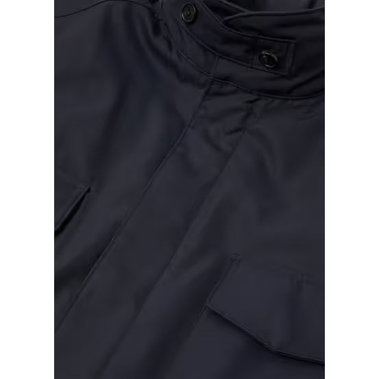 Jacket Loro Piana - Militaire Traveller - Bleu Marine