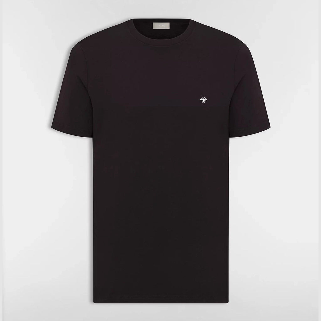 T-Shirt Christian Dior - Abeille - Coton - Noir