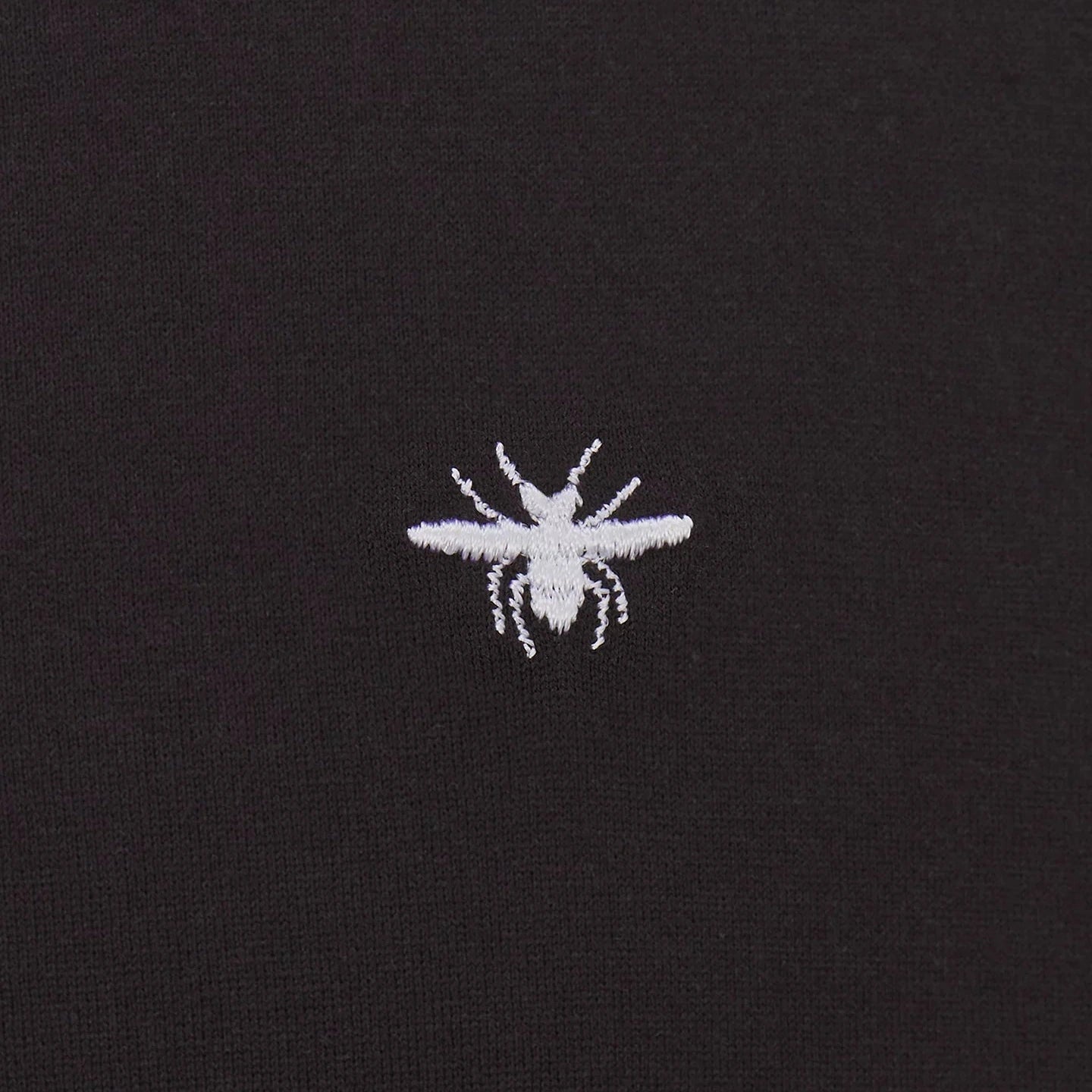 T-Shirt Christian Dior - Abeille - Coton - Noir