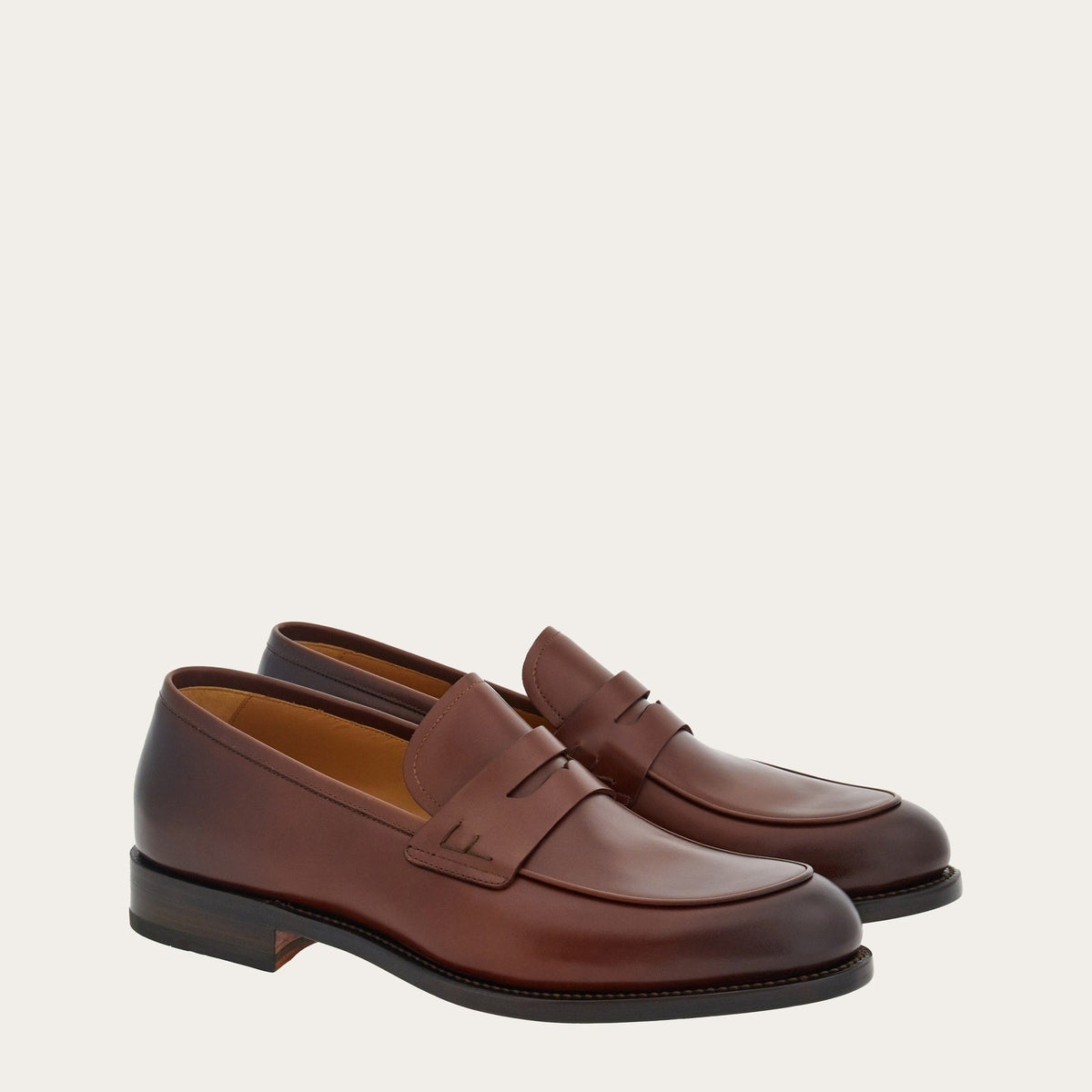 Mocassins Ferragamo - Tramezza Penny - Marron