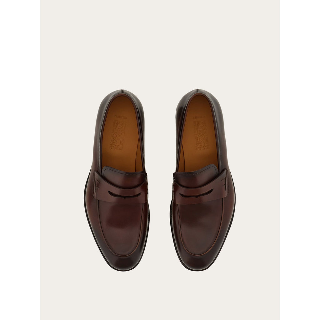 Mocassin Ferragamo - Tramezza Penny - Marron