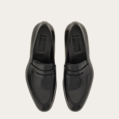 Mocassins Ferragamo - Tramezza Penny - Noir