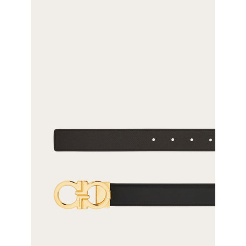 Ceinture Ferragamo - Noir/Doré