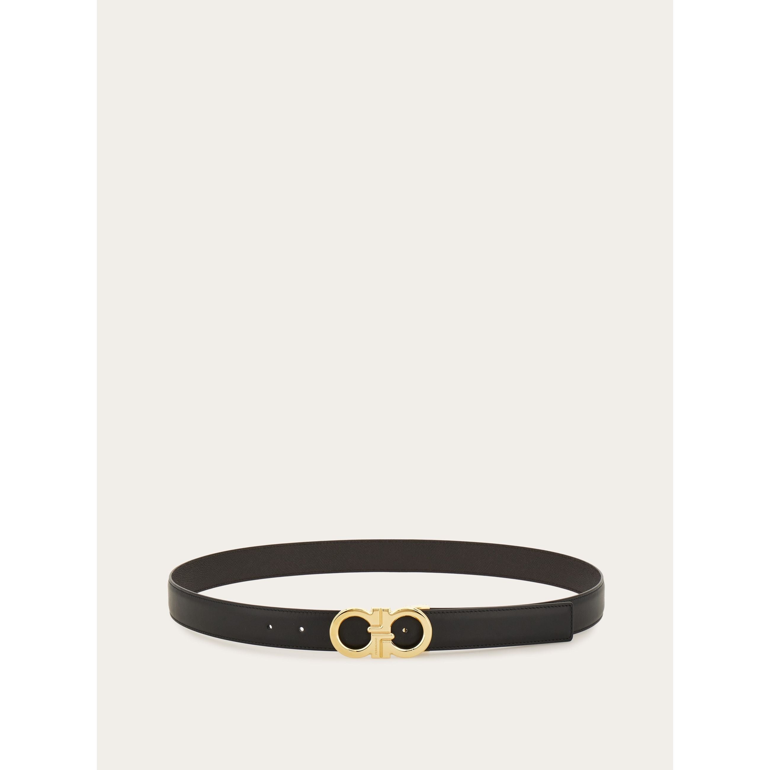 Ceinture Ferragamo - Noir/Doré