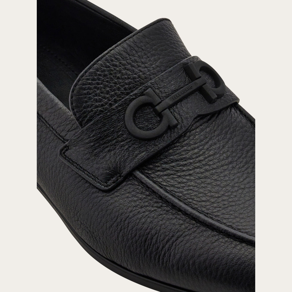 Mocassins Ferragamo - Gancini Buckle - Noir