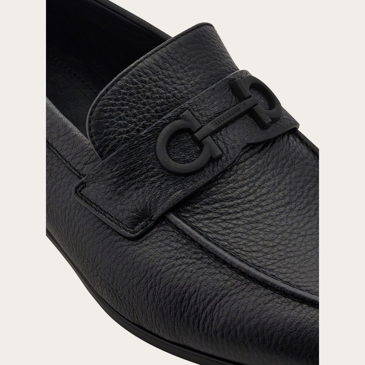 Mocassins Ferragamo - Gancini Buckle - Noir