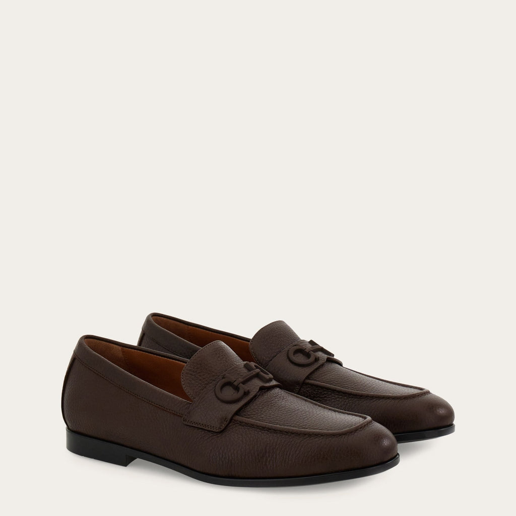 Mocassins Ferragamo - Gancini Buckle - Marron