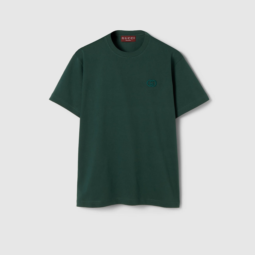 T-Shirt Gucci - Coton - Vert