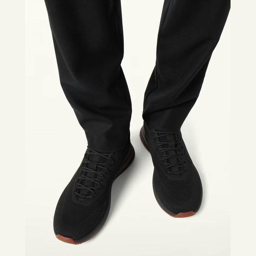Espadrilles Loro Piana - Week End Walk Microfibre - Noir
