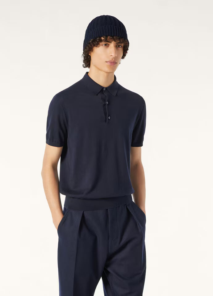 Polo Loro Piana - Ice Wish - Bleu Marine