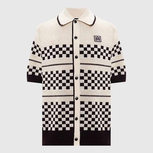 Ensemble Amiri - Laine - Blanc / Brun