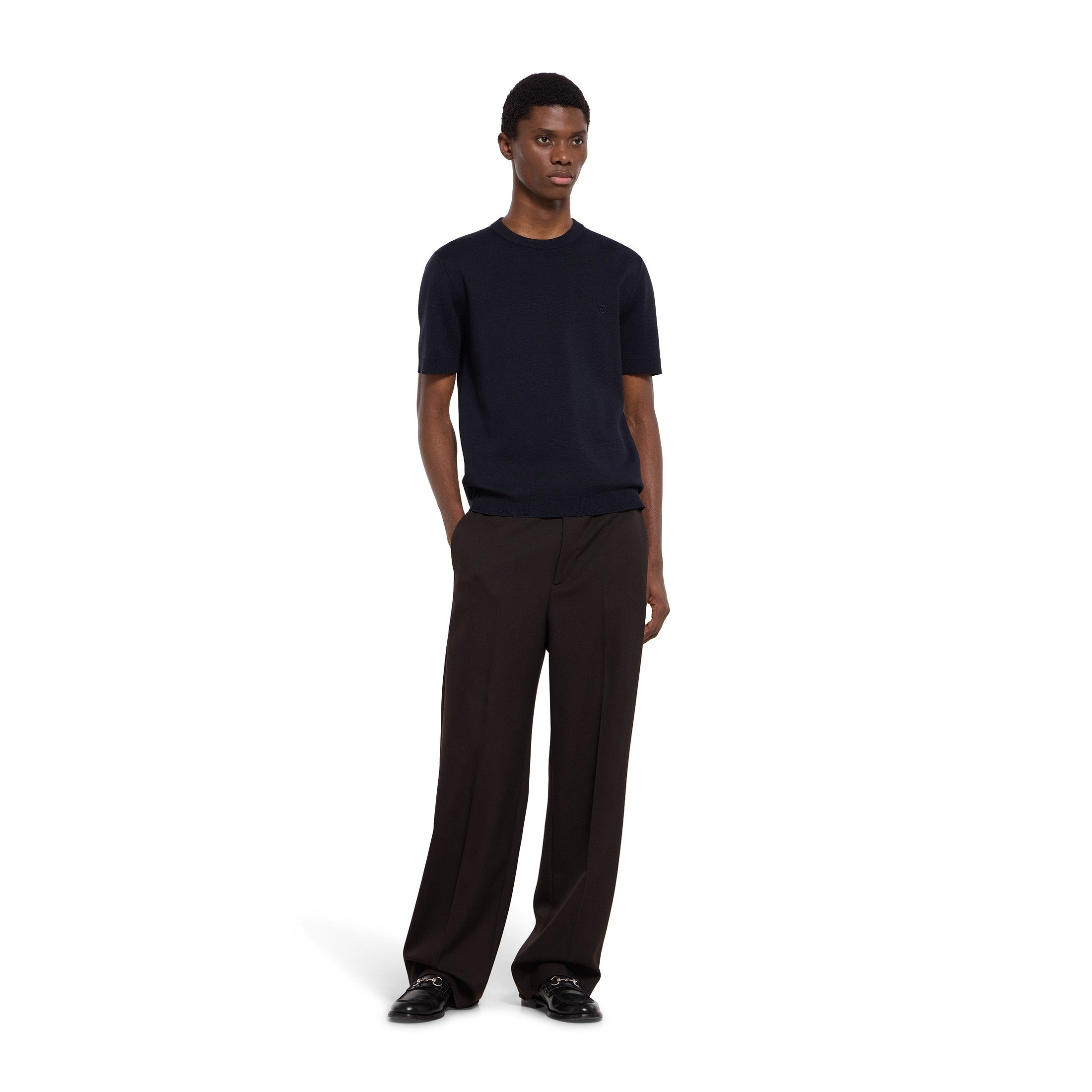 T-Shirt Gucci - Coton - Bleu Marine